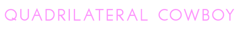 Quadrilateral Cowboy Logo